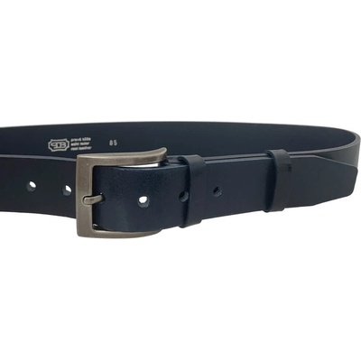 Penny Belts kožený opasek 501-59 modrý