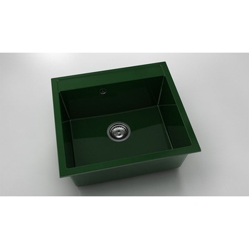 Image 1 of FAT Мивка Vanguard 226, Polymer marble, 09 Зелен гранит, с включен сифон