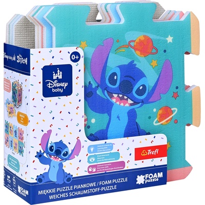Trefl Бебешки пъзел за под Trefl от 8 части - Лило и Стич (62089)