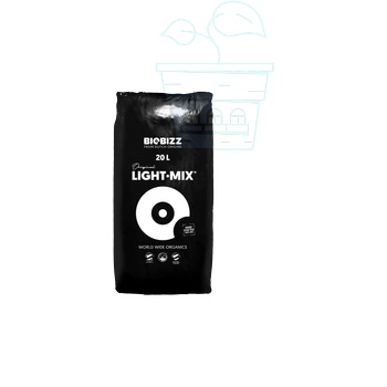 Image 1 of Biobizz Light - Mix 20л. - Слабообогатена почвена смес за растения (5206)