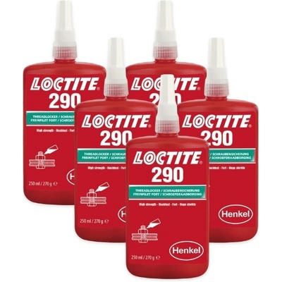 Loctite 290 vysokopevnostné 250 ml 5 ks