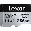 Lexar microSDXC Professional Silver Plus 256 GB LMSSIPL256G-BNANG