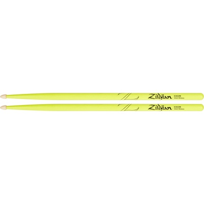 Zildjian 5A Acorn Wood Neon Yellow