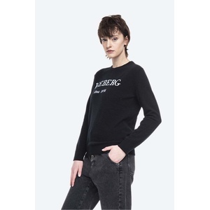 Iceberg Кашмирен пуловер Round Neck Knitted 20II2P0A0267003-9000 (20II2P0A0267003.9000)