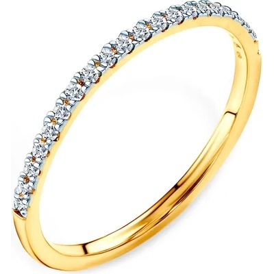 SAVICKI Пръстен Savicki: двуцветно злато, диаманти