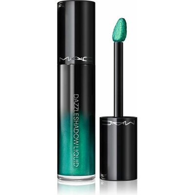MAC Cosmetics Dazzleshadow Liquid Eyeshadow tekuté oční stíny Telepathic Teal 4 ml