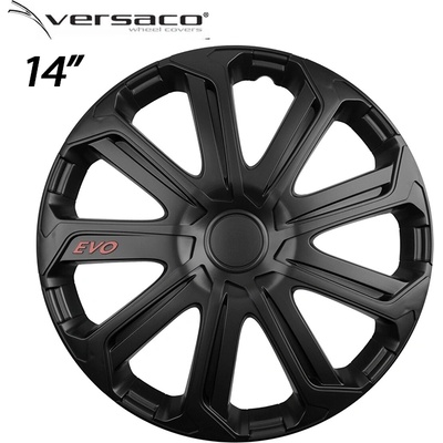 Versaco Тасове за джанти 14'' Versaco Evo Black (56358)