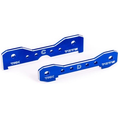 Traxxas съединител на рамената заден алуминиев синьо анодиран (за Sledge)