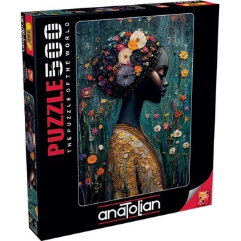 Anatolian Пъзел Anatolian - Прекрасно африканско момиче, 500 части (P3640)