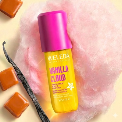 Weleda Fragrance Body & Hair Mist Vanilla Cloud 95 ml