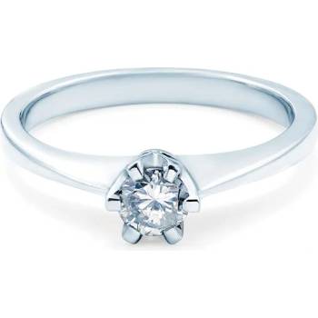 Image 1 of SAVICKI Годежен пръстен Solitaire: бяло злато. диамант