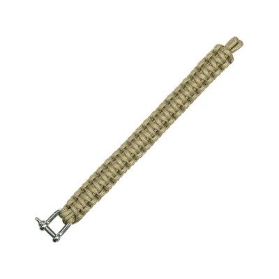 101 Inc Paracord náramek Para Iron 9 béžový