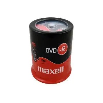 Maxell DVD-R MAXELL, 4, 7 GB, 16x, 100 бр. CAKE BOX (ML-DDVD-R4.7-100PK)