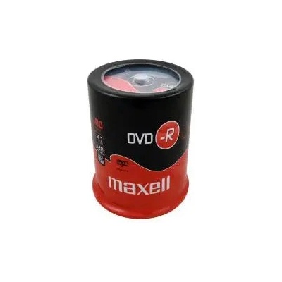 Maxell DVD-R MAXELL, 4, 7 GB, 16x, 100 бр. CAKE BOX (ML-DDVD-R4.7-100PK)
