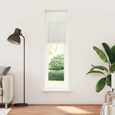vidaXL Plisovaná roleta 40 x 200 cm bílá