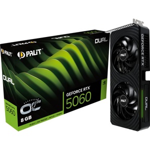 Palit GeForce RTX 5060 Dual OC 8GB GDDR7 128bit (NE75060S19P1-GB2063D) Видео карти