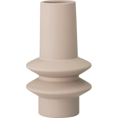 Bloomingville Ваза Isold 22 см бежова (82048973)