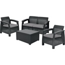 ALLIBERT CORFU SET BOX antracit/sivá