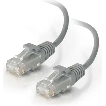 SeaMAX Пач кабел SeaMAX UTP кат. 5е с RJ45 конектори, PVC, 2м, сив (PCU-C5E-20GR)