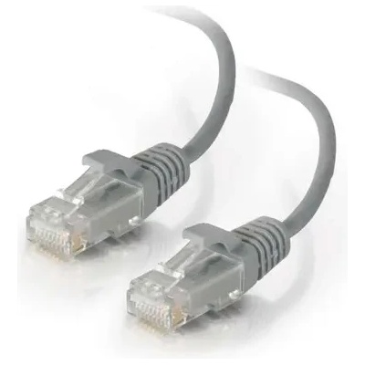 SeaMAX Пач кабел SeaMAX UTP кат. 5е с RJ45 конектори, PVC, 2м, сив (PCU-C5E-20GR)