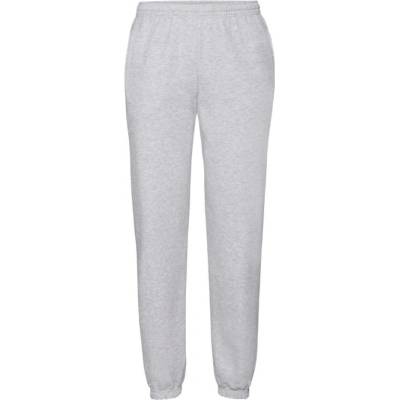 Fruit of the Loom Classic Elasticated Cuff Jog Pants Heather Grey