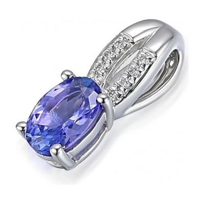 Gems Diamantový přívěsek Theresa s tanzanitem bílé zlato 585 38 2 4331.1B00.0.00.HSI.617.25