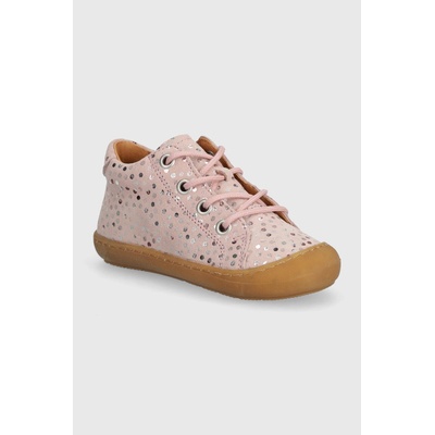 Froddo Детски половинки обувки от велур Froddo в розово (G2130307.6.)