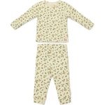 Little Dutch Бебешка пижама от две части Little Dutch Forest Leaves - 74-80 cm, 6-12 м, Green (CL24296031) - ozone