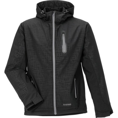Planam OUTDOOR CUBE softshellová bunda čierna