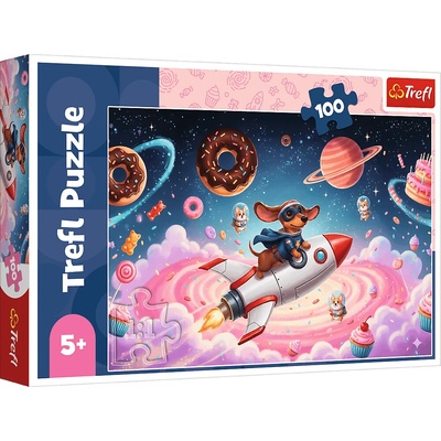 TREFL Jazvečík na rakete 100 dielov
