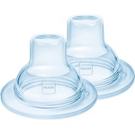 MAM Силиконов накрайник за преход към чаша MAM - Extra Soft Bottle Spout, 4 м+, 2 броя (100018901/BG681356) - ozone