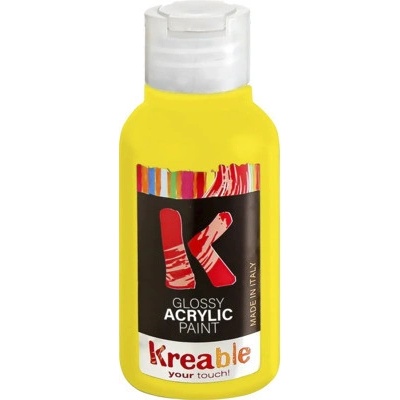 Akrylová barva 100 ml žlutá