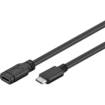 PremiumCord Кабел USB 3.2 Gen1, удължител, C - C, M/F, 1 м, черен KU31MF1 (KU31MF1)