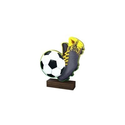 Poháry Bauer Dřevěná plaketa WF006 Fotbal