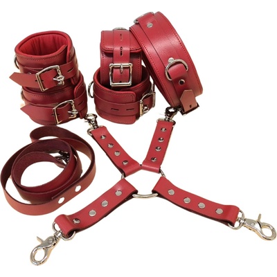 Willi Red Blush Bdsm poutací sada | červená