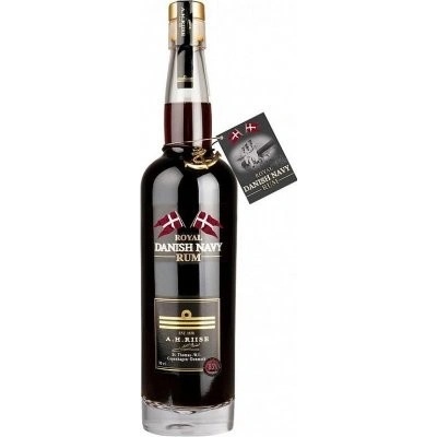 A.H. Riise Royal Danish Navy Rum 40% 0,7 l (čistá fľaša)