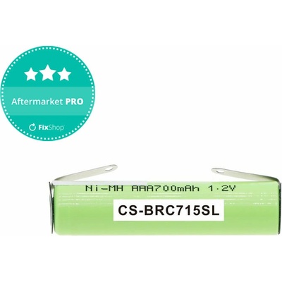 Baterie pro Philips Norelco QC5055, Braun FreeControl 1715, 700mAh, Ni-MH, 1.2V, 4HGAE-LFU, HQ