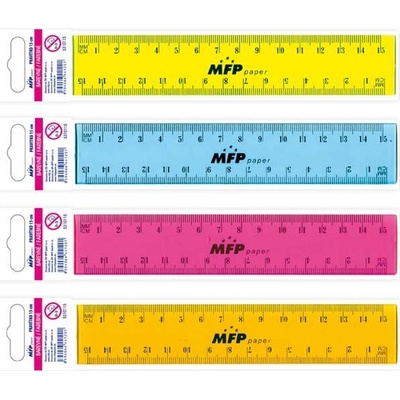 Unipap 5310115 230838 pravítko 150 mm Colours – Zboží Živě