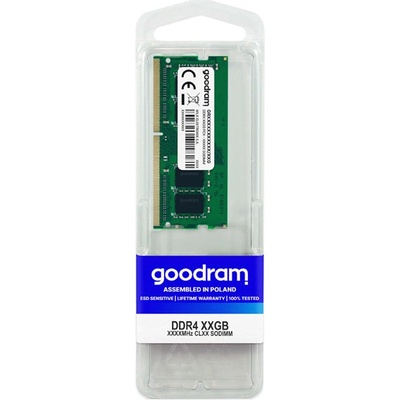 GoodRAM DDR4 16GB 2666MHz CL19 (1x16GB) GR2666S464L19S/16G