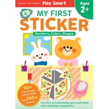 Play Smart My First Sticker Numbers, Colors, Shapes 2+: Sticker Book