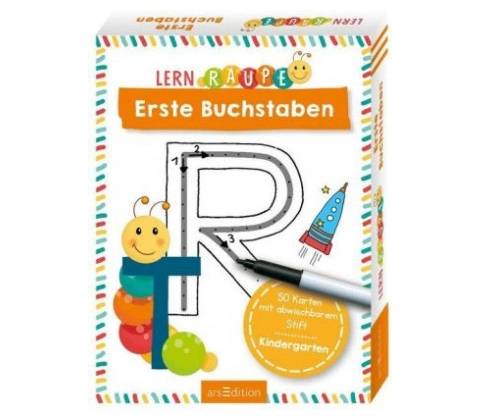 Lernraupe - Erste Buchstaben