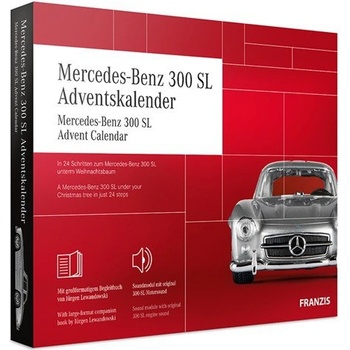 Franzis Verlag Mercedes Benz 300 SL adventní kalendář