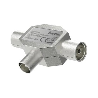 Hama Hama, Сплитер за антена, 1 вход - 2 изхода, метал (hama-205237)