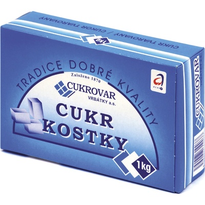 Korunní cukr kostky 1 kg – Zboží Dáma