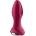Satisfyer Rotator Plug 2 - презареждаем анален вибратор с перли (червен)