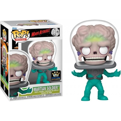 Funko Pop! 1877 Mars Attacks! Martian Soldier Exclusive