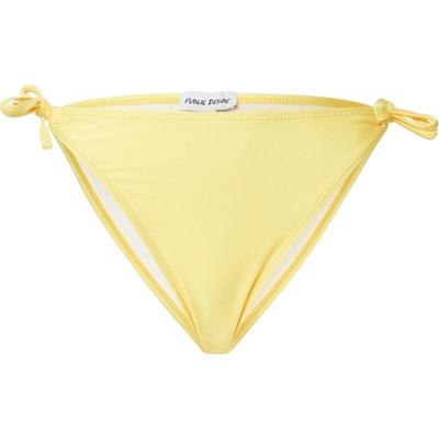 Public Desire Долнище на бански тип бикини жълто, размер 6