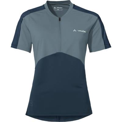 Vaude Дамска фланелка с къс ръкав за колоездене Vaude Women's Altissimo Shirt II Cycling jersey - Nordic Blue - размер 38 (EU) (156-2123-0312)