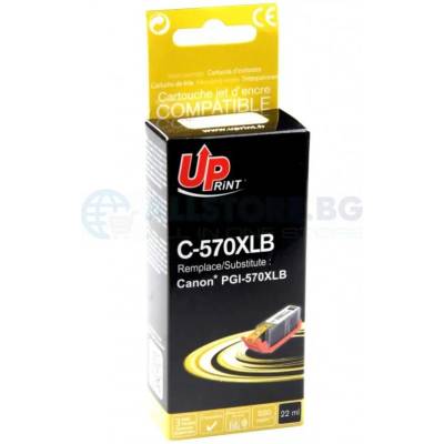 Compatible Мастилница uprint pgi 570xl canon, Черен (lf-ink-can-pgi570bk-xl-up)