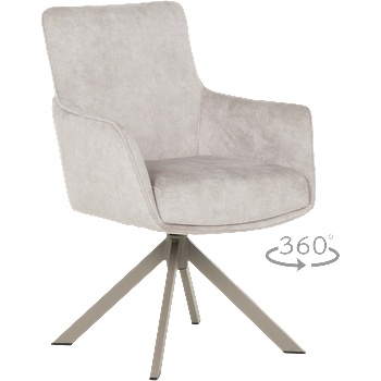 Carmen Трапезен стол valga - крем (3532275)